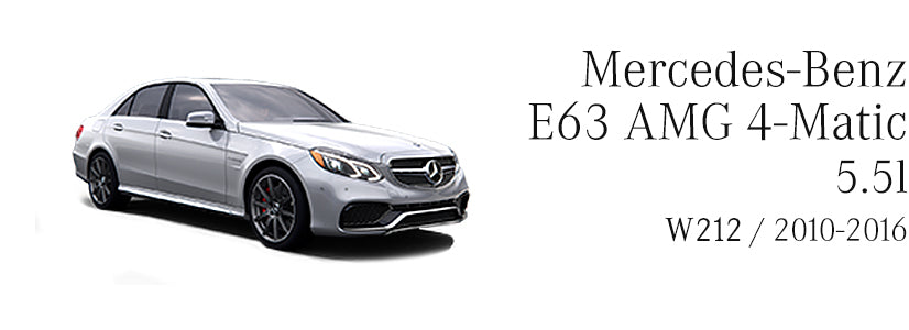 Mercedes Benz W212 E63 AMG 4-Matic 5.5L Performance and OEM Parts