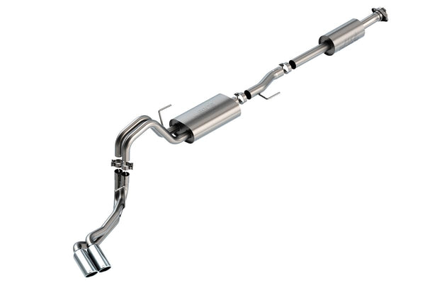 Borla F-150 2021 2.7L/3.5L 2/4wd 4dr CC SB EC STB Lari/King R/Plinum/LTD 3/2.25 Cat-Back AK CHR Tips