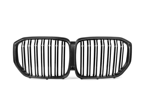 AutoTecknic Dual-Slat Dry Carbon Front Grille - G05 X5 Pre-LCI main image 0