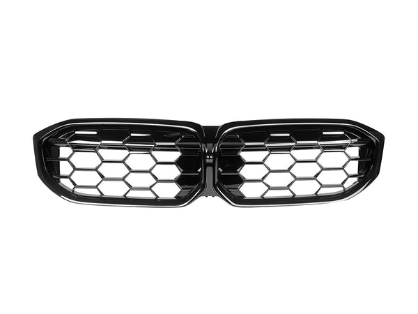 AutoTecknic Gloss Black Honeycomb Front Grille - G20 3-Series LCI | ATK ...