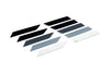 IND Painted Rear Bumper Reflector Set - BMW / G90 / G99 / M5 - Alpine White - 300