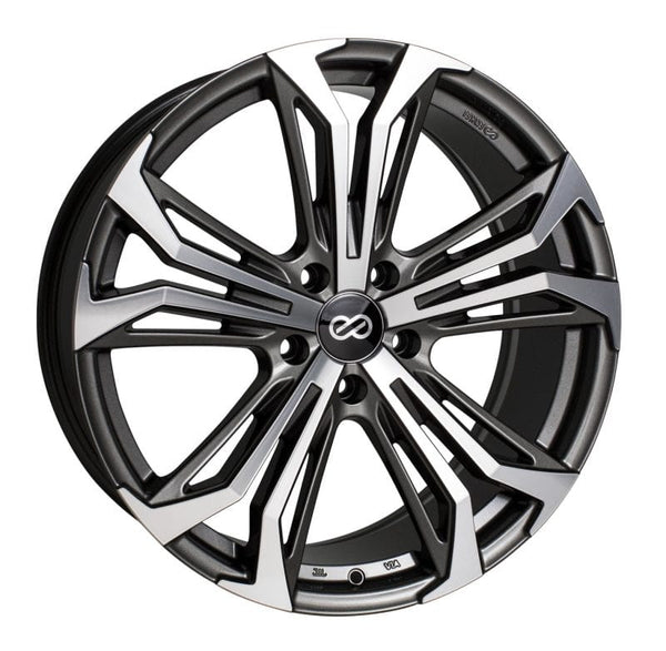 Enkei Vortex 5 Wheel 17x7.5 40mm Offset 5x114.3mm Bore - Black main image 0