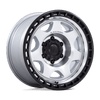Black Rhino Wheels BR018 Voyager 17" 6x135 Silver Machined Face W/ Matte Black Lip - 17x8.5 et-10 / 6x135 / cb87.1 (33 lbs)