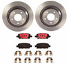 Brembo OE Rear Brake Kit with NAO Pads 17-18 Mazda 3 (265mm)