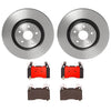 Brembo OE Front Brake Kit with Ceramic Pads 14-17 Chevy SS/14-19 Corvette/10-21 Camaro (355mm)