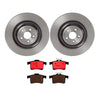 Brembo OE Rear Brake Kit with Ceramic Pads 10-15 Jaguar XF/XFR/13-15 XFR-S/10-16 XJ (376mm)