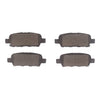 Dynamic Friction 2002-2025 Infiniti G25 Rear Active Performance Pads - Low Metallic