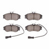 Dynamic Friction 1990-1997 Audi S6 Front 5000 Advanced Semi Metallic Brake Pads