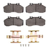 Dynamic Friction 2005-2012 Hino 165 Front/Rear 5000 Advanced Semi Metallic Brake Pads and Hardware Kit