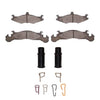 R1 Concepts 83-90 Plymouth Horizon Front Ceramic Brake Pads and Hardware Kit