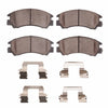 R1 Concepts 85-94 Subaru GL Front Ceramic Pads & Hardware Kit