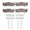 R1 Concepts 96-06 Hummer H1 Front Ceramic Pads & Hardware Kit