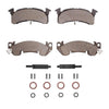 R1 Concepts 78-95 Chevrolet V20 & V2500 Suburban Front Semi Met Pads & Hardware Kit