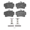 R1 Concepts 97-08 Porsche Boxster Front Semi Met Pads & Hardware Kit