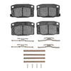 R1 Concepts 88-90 Pontiac 6000 Rear Optimum OE Pads & Hardware Kit
