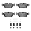 R1 Concepts 91-98 BMW 318I Front Optimum OE Pads & Hardware Kit
