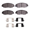 R1 Concepts 98-02 Honda Accord Coupe Front Optimum OE Pads & Hardware Kit