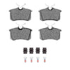 R1 Concepts 97-08 Audi A4 (Mexico) Rear Euro Ceramic Pads & Hardware Kit