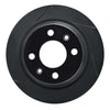R1 Concepts 86-98 Saab 900/9000 Rear Left Slotted Black Brake Rotor