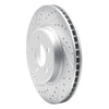 R1 Concepts 2007-2019 Suzuki Vitara (Mexico) Front Left Drilled & Slotted Geoperformance Rotor