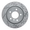 R1 Concepts 2003-2008 BMW Z4 Rear Right Drilled & Slotted Geoperformance Rotor