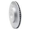 R1 Concepts 2012-2015 Audi TTS Quattro Front Right Drilled & Slotted Geoperformance Rotor