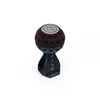 BFI Heavy Weight Shift Knob - GSB / MK8 DSG - Aubergine Alcantara - Black Anodized - VW / Audi