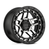 KMC Wheels KM540 Recon 18" 5x127 Satin Black Machined - 18x8.5 et00 / 5x127 / cb78.1