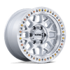 KMC Wheels KM549 GRS 18" 6x135 Gloss Silver W/ Machined Face - 18x8.5 et0 / 6x135 / cb87.1 (34.3 lbs)