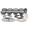 Mahle Motorsport Chevy Small Block Piston Set of 8 - 372cid 4.125x1.125 CH w/ 3.480/3.500 Stroke & 13.4:1 CR