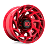XD Wheels XD860 Onslaught 20" 8x165.1 Candy Red - 20x9 et00 / 8x165.1 / cb125.1 (38.5 lbs)