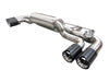 MAD Axle Back Exhaust - BMW B58 G30 540 - Brushed