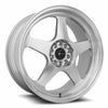 VORS SP1 19" 5x115 Silver Machine Face Lip - 19x8.5 et35 / 5x115 / cb73.1 (23.6 lbs)