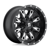 Fuel Wheels D513 Throttle 17" 8x165.1 Matte Black Milled - 17x6.5 et129 / 8x165.1 / cb125.1