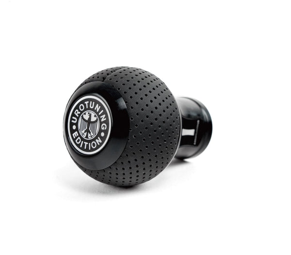 UroTuning Perforated Black Leather Shift Knob V2