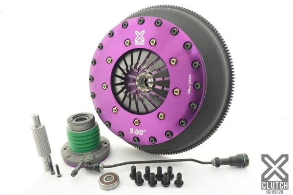 XClutch 9in Twin Solid Organic Multi-Disc Clutch Service Pack | Chevrolet (XMS-230-GM01-2G-XC) main image 1