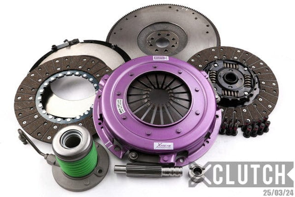 XClutch 10.5in Twin Solid Organic Clutch Kit w/ Flywheel | G8 GXP (08-09) (XKGM27631-2G) main image 1