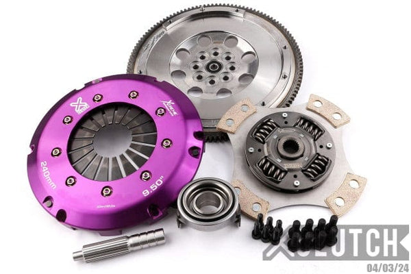 XClutch Stage 2R Extra HD Sprung Ceramic Clutch Kit | Plymouth Laser RS (90-94) (XKMI22010-1R) main image 1
