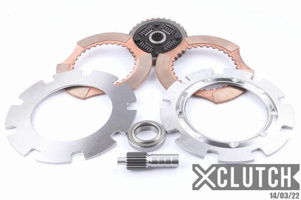 XClutch Stage 2 Single Cushioned Ceramic Clutch Kit | Toyota Landcruiser (90-97) 4.2L (XKTY28005-1C) main image 1
