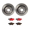 Brembo OE Rear Brake Kit with Ceramic Pads 08-10 Chevy Cobalt (292mm)