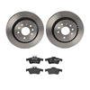 Brembo OE Rear Brake Kit with Ceramic Pads 2003 BMW 525i/99-00 528i (272mm)
