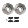 Brembo OE Front Brake Kit with Low Metallic Pads Audi (288mm)