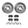 Brembo OE Rear Brake Kit with Low Metallic Pads VW (310mm)