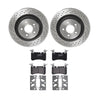Brembo OE Rear Brake Kit with Low Metallic Pads 08-13 Mercedes C63 AMG (330mm)