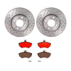 Brembo OE Front Brake Kit with Ceramic Pads 03-09 Mercedes E320/06-09 E350 (300mm)
