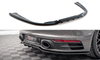 Maxton Design Central Rear Splitter - (With Vertical Bars) Porsche 911 Carrera 4S 992