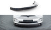 Maxton Design Front Splitter V.1 - Tesla Model X Mk1 Facelift - Gloss Black