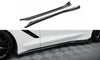 Maxton Design Side Skirts Diffusers V.2 - Chevrolet Corvette C7 - Gloss Black