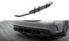Maxton Design Street Pro Rear Diffuser - Mercedes-AMG C63 Sedan / Estate W205 Facelift - Black