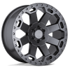 Black Rhino Wheels Warlord 18" 6x139.7 Matte Gunmetal - 18x8 et35 / 6x139.7 / cb112.1 (33 lbs)